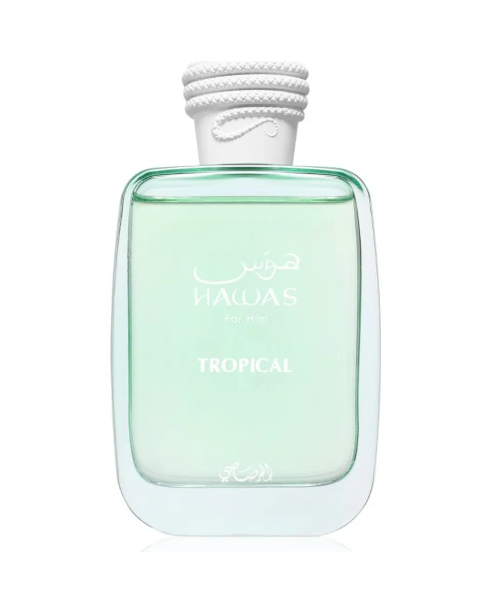 Frasco do perfume Rasasi Hawas Tropical