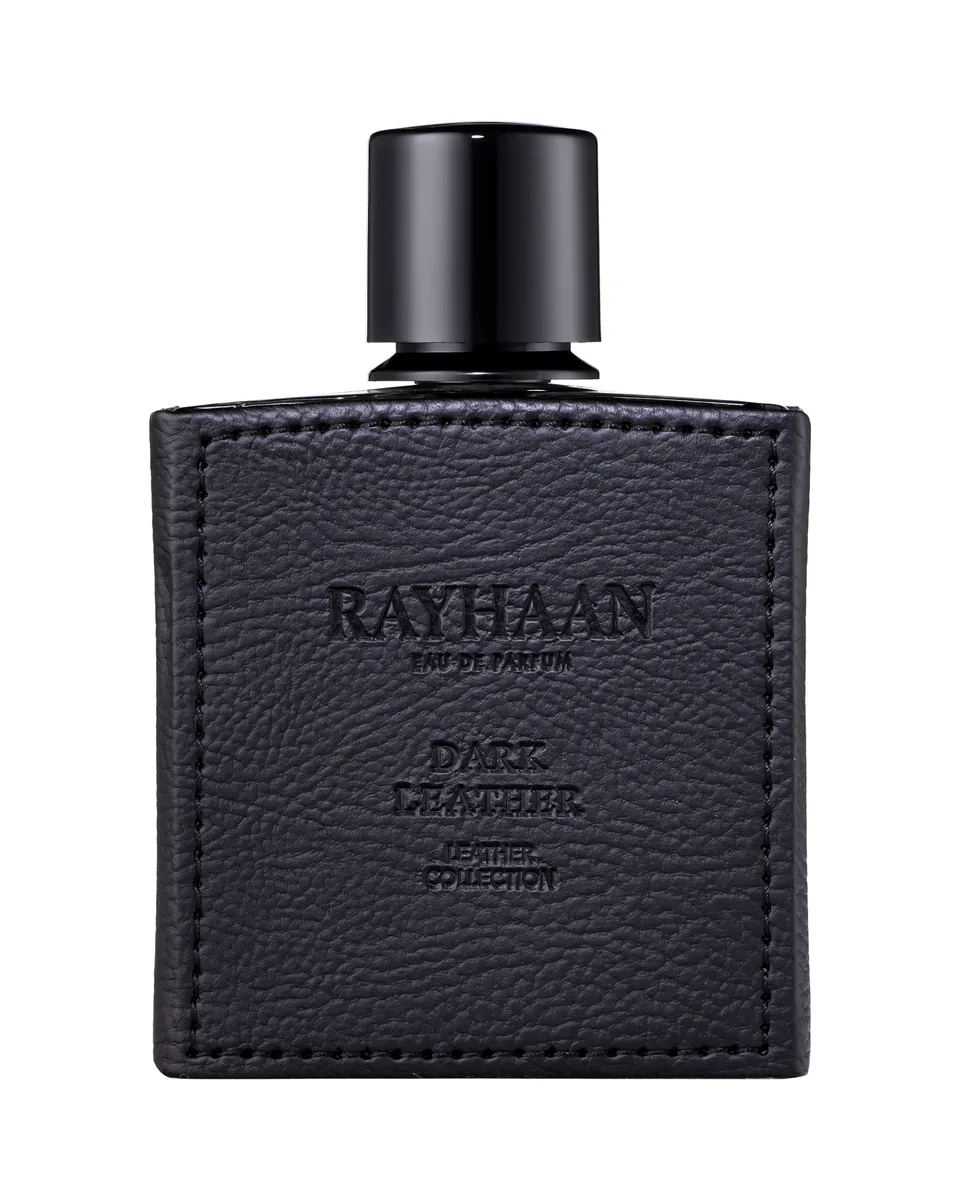 Frasco do perfume Rayhaan Dark Leather