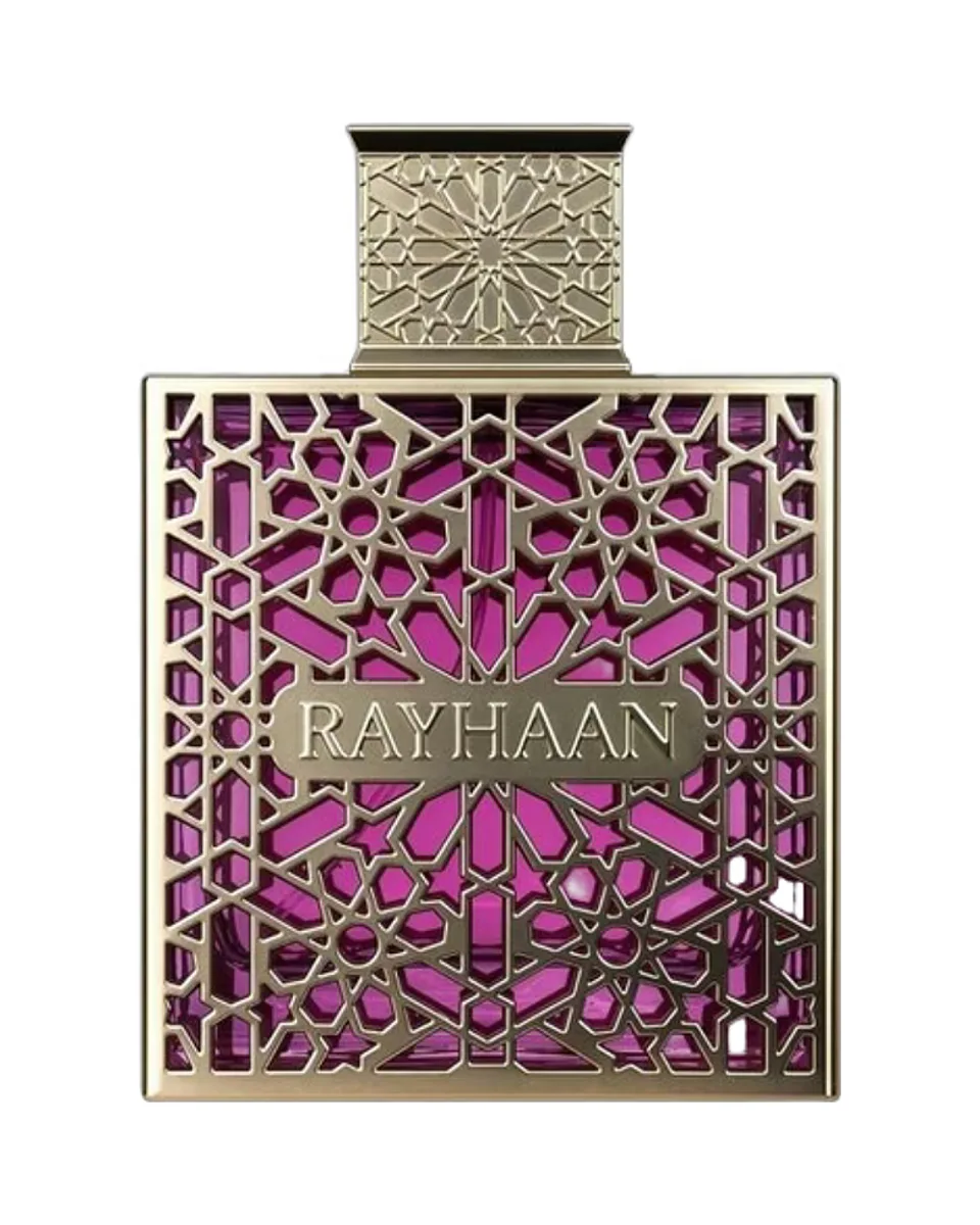 Frasco do perfume Rayhaan Kiss