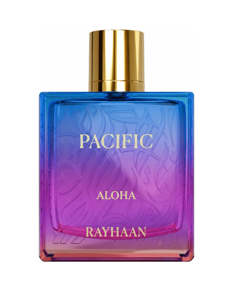 Frasco do perfume Rayhaan Pacific Aloha