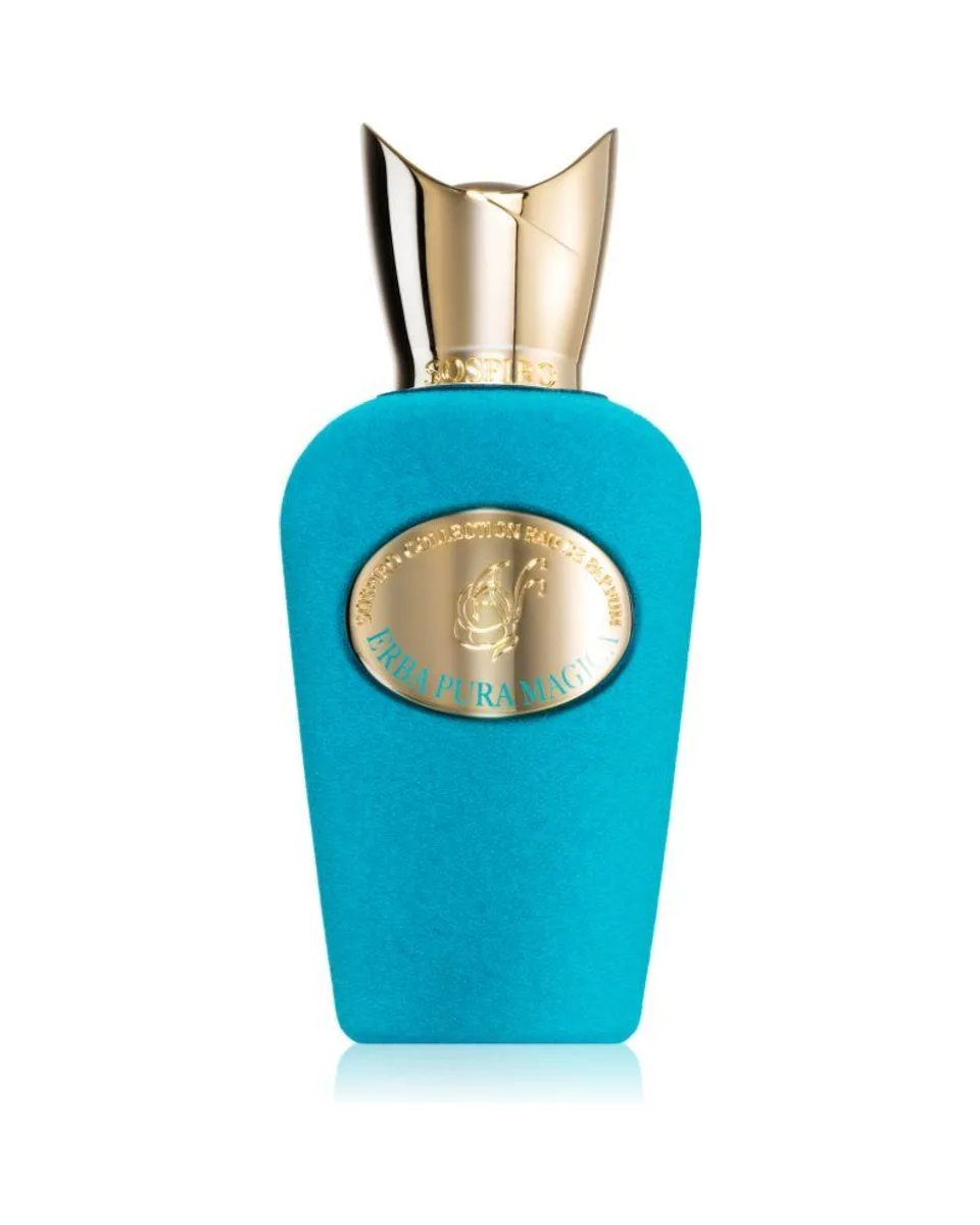 Frasco do perfume Sospiro Erba Pura Magica