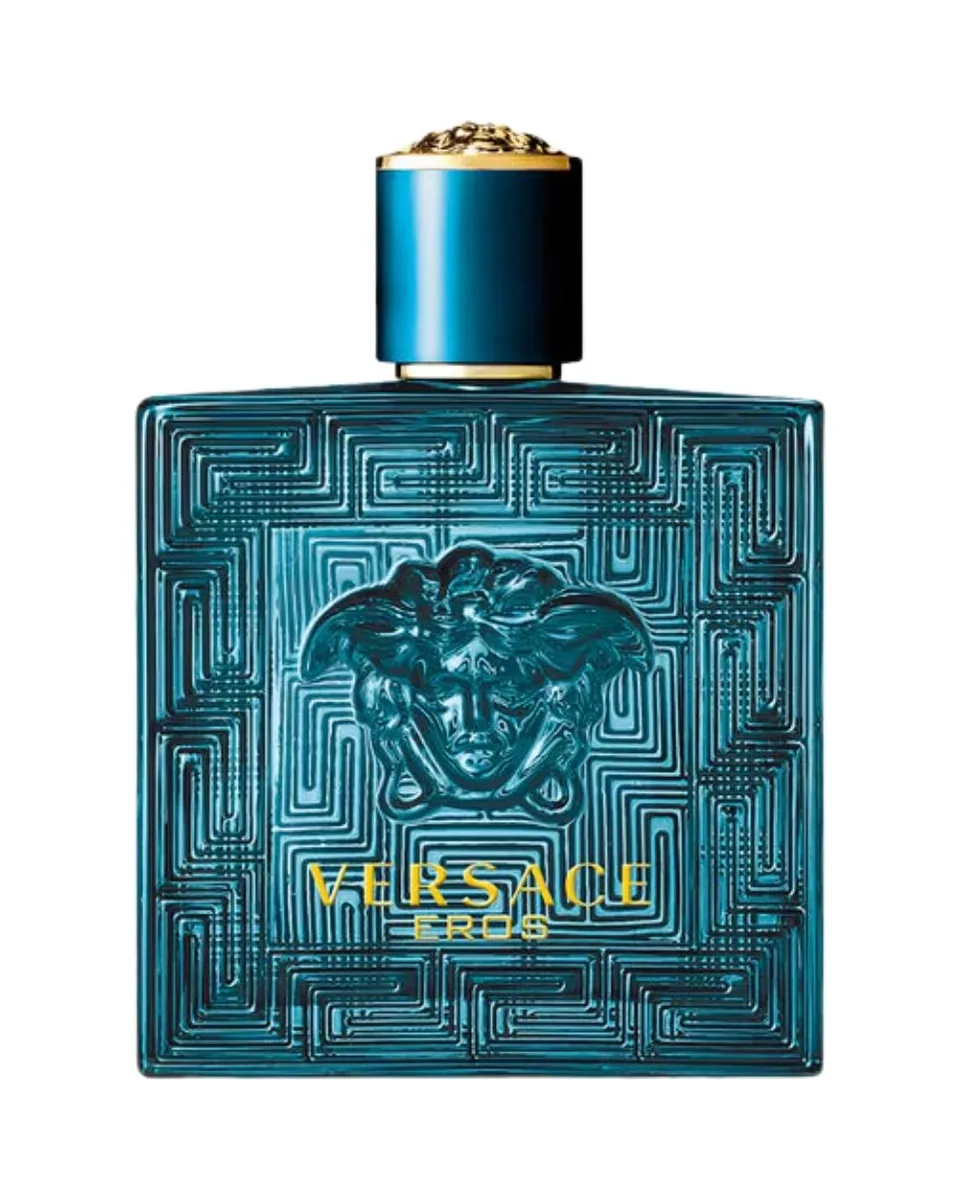 Frasco do perfume Versace Eros Pour Homme