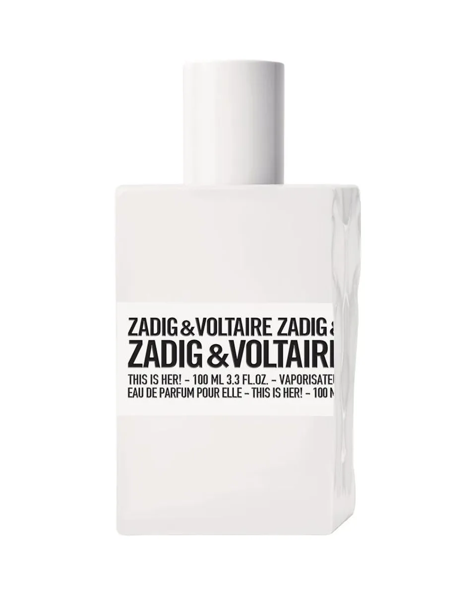 Frasco do perfume Zadig & Voltaire This is Her