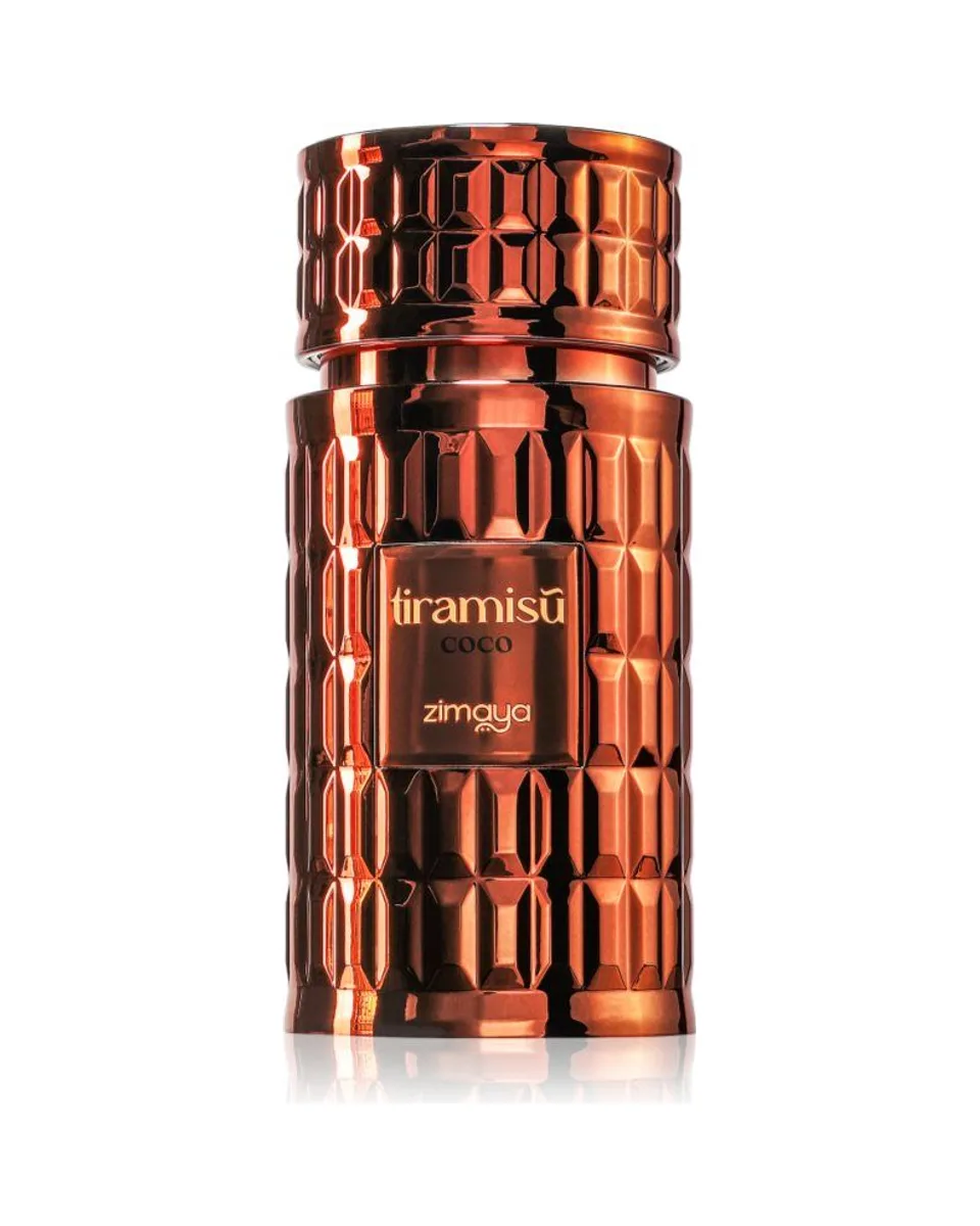 Frasco do perfume Zimaya Tiramisu Coco